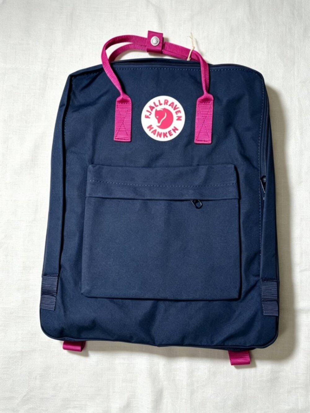 Fjällräven Kånken Classic Backpack Navy Pink Everyday Bag